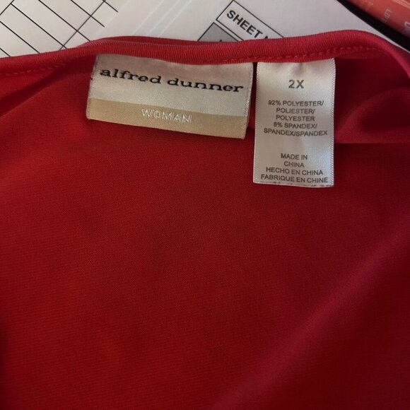 Alfred Dunner Top Size 2X - Picture 4 of 4